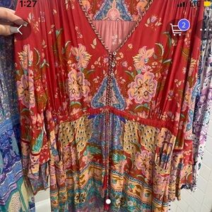 HOLD Spell lotus dress